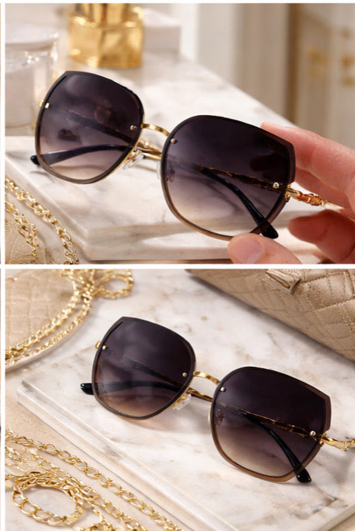 Ladies Fashion Sunglasses Gradient Lens