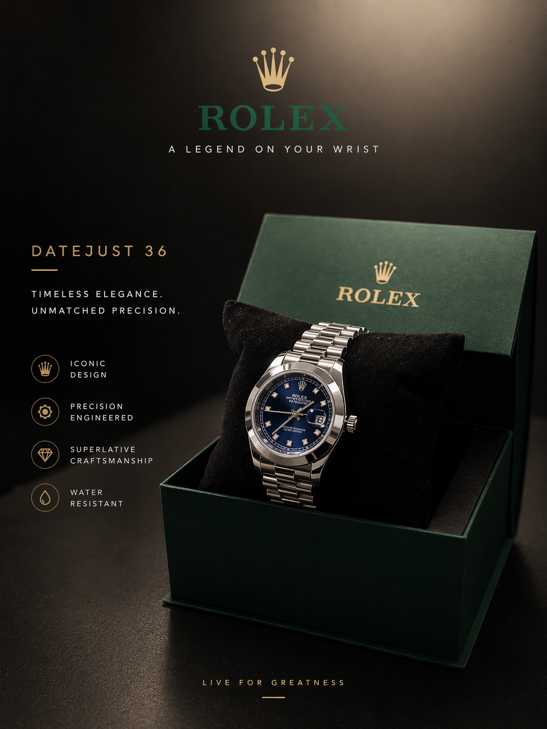 Rolex Datejust 36 (Blue Dial)