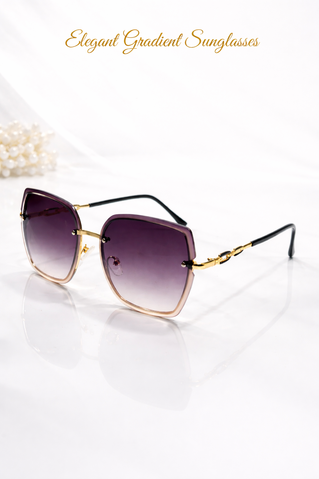 Ladies Fashion Sunglasses Gradient Lens