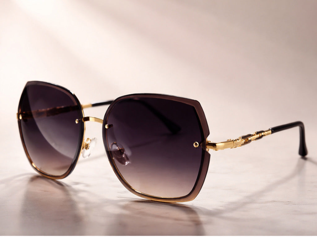 Ladies Fashion Sunglasses Gradient Lens