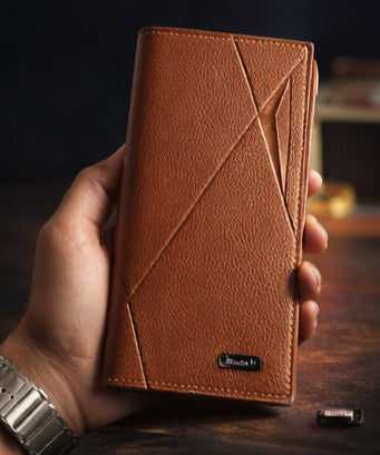Premium Tan Leather Wallet